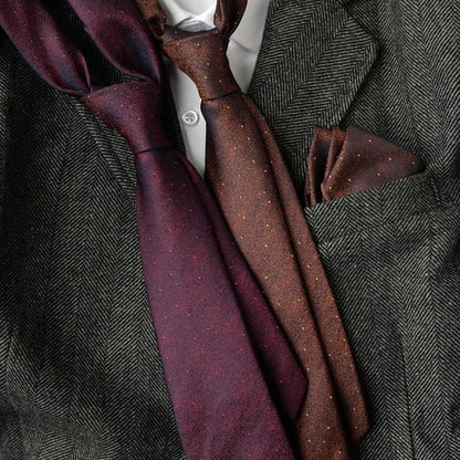 Polka Dot Tie & Pocket Square Set