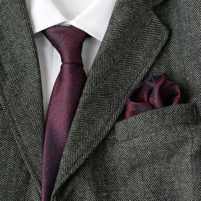 Polka Dot Tie & Pocket Square Set