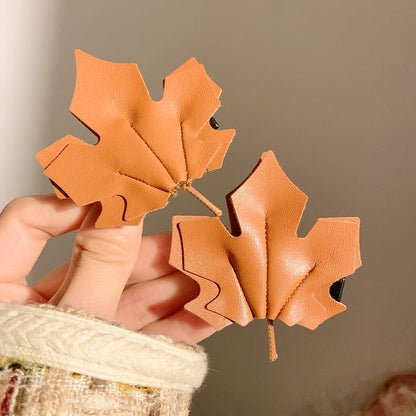Leaf Clip Set Hair /