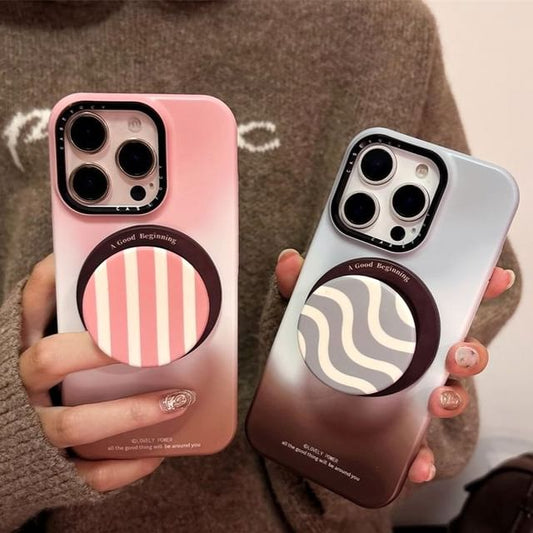 (Compatible Case Gradient with Phone Magnetic MagSafe)