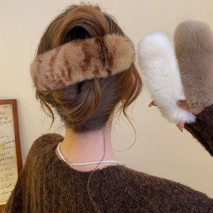 Fur Faux Clip Hair