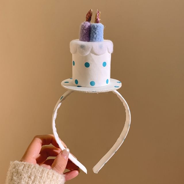 Headband Dot Polka Cake Birthday