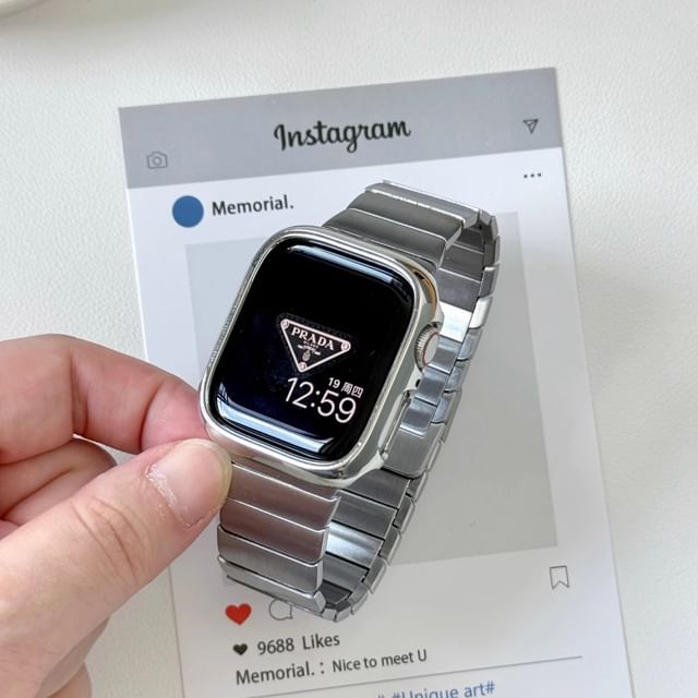 Bracelet Protective Apple / Set Watch Alloy Magnetic Case Band