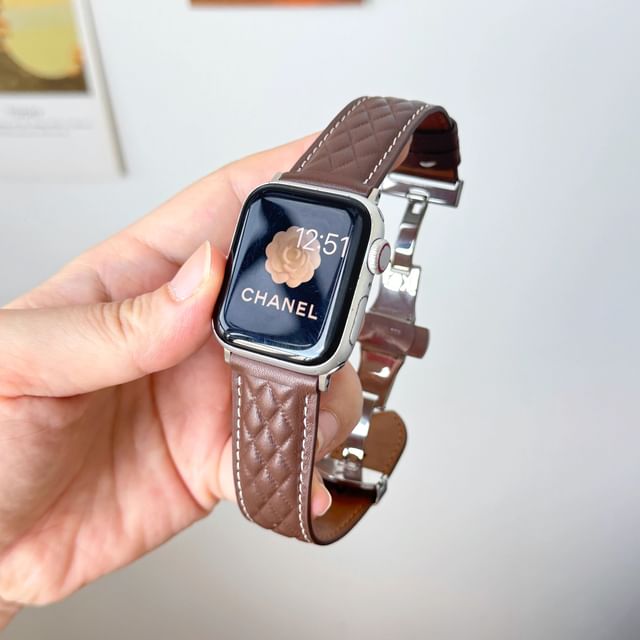 Genuine Band Watch Leather Apple