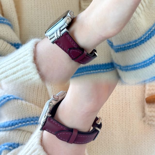 Leather Band Genuine Apple Watch