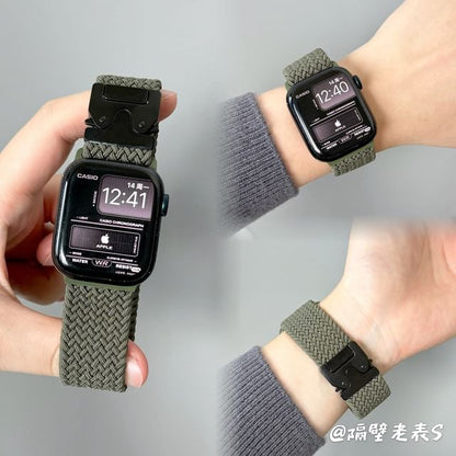 Apple Buckled Watch Braided Band