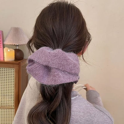 Plain Scrunchie Knit