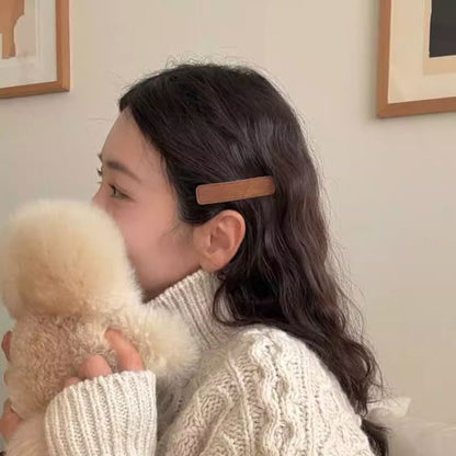 Hair Plain Clip Velvet