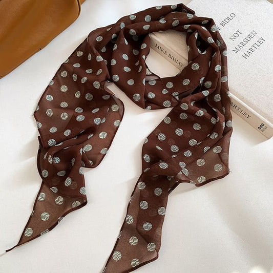 Dot Scarf Polka Narrow
