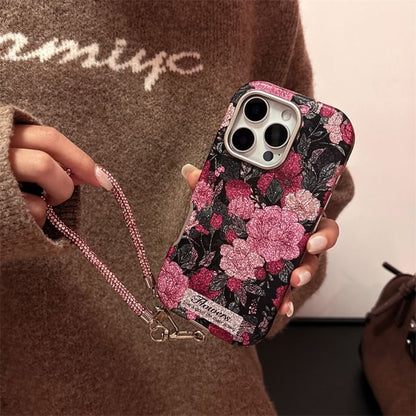 Case / Rose Strap Phone Set