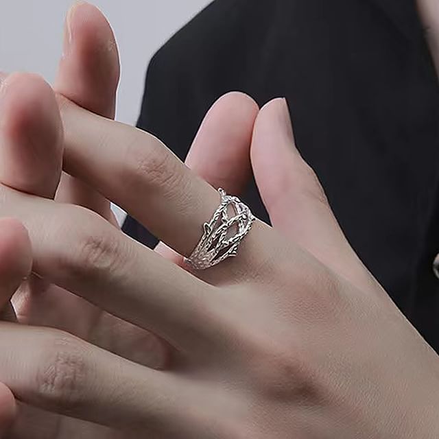Stainless Steel Open Ring - Assorted Designs