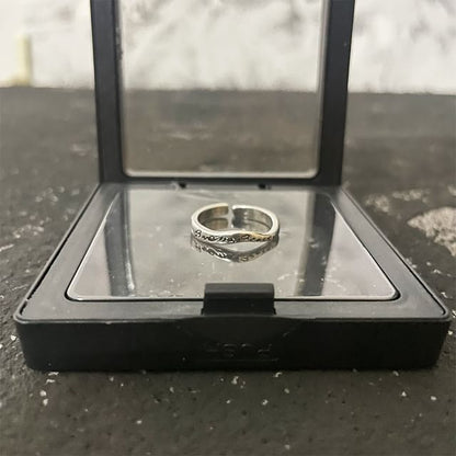 Stainless Steel Open Ring Set - Multiple Designs