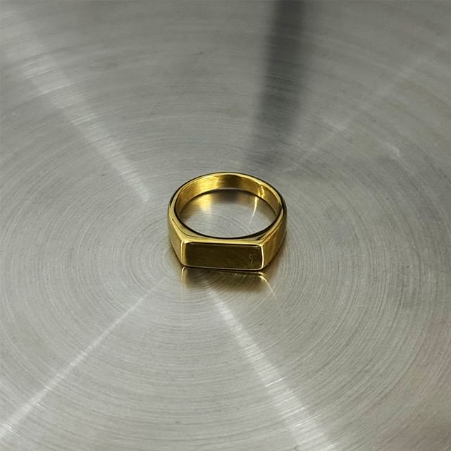 Stainless Steel Band Ring - Various Styles