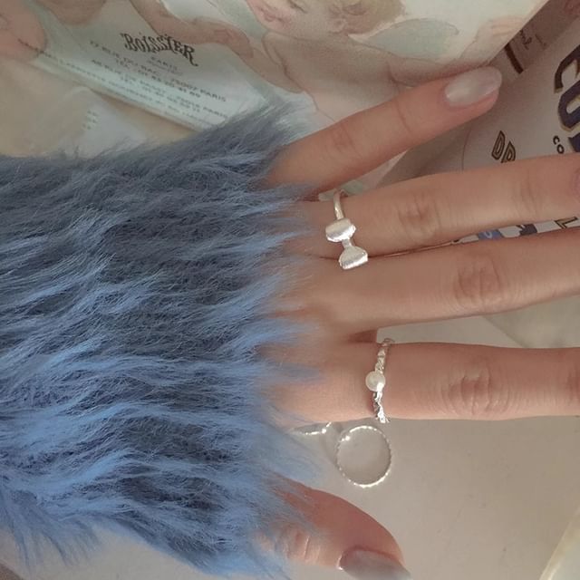 Silver Ring Sterling Open