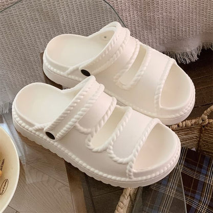 Chunky Sole Clog Sandals
