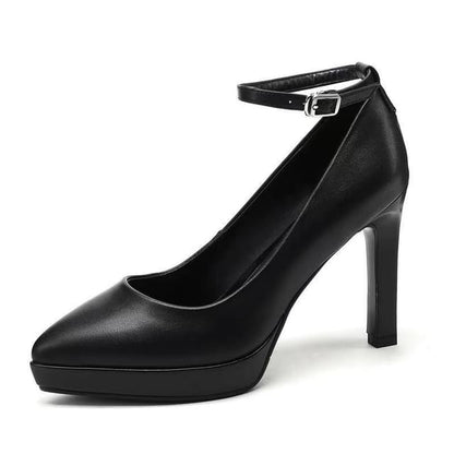 Pointy Platform Stiletto Heel Ankle Strap Sandals