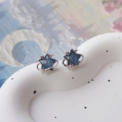 Earring / Stud Star On Clip