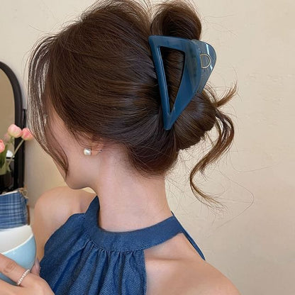 Claw Acrylic Hair Triangle Clip