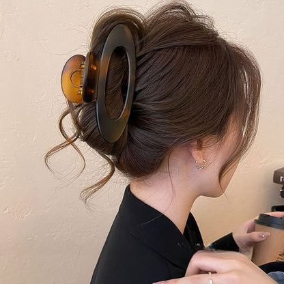 Acrylic Clip Matte Hair Claw