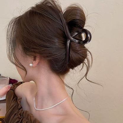 Designs) Claw Acrylic Clip (Various Hair