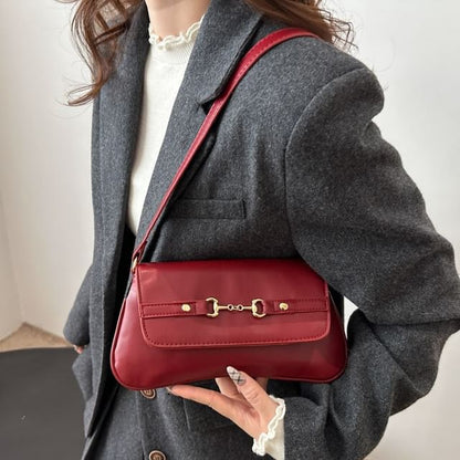 Leopard Print Flap Shoulder Bag