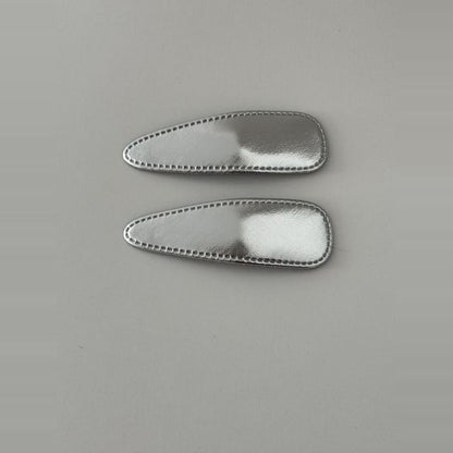 Hair Clip Set Geometric Alloy