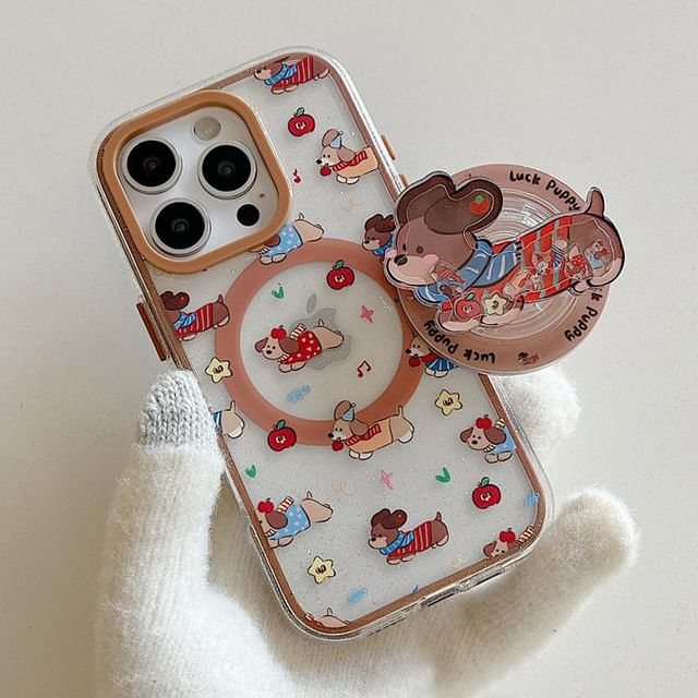 Case Phone with Magnetic (Compatible MagSafe) Dog