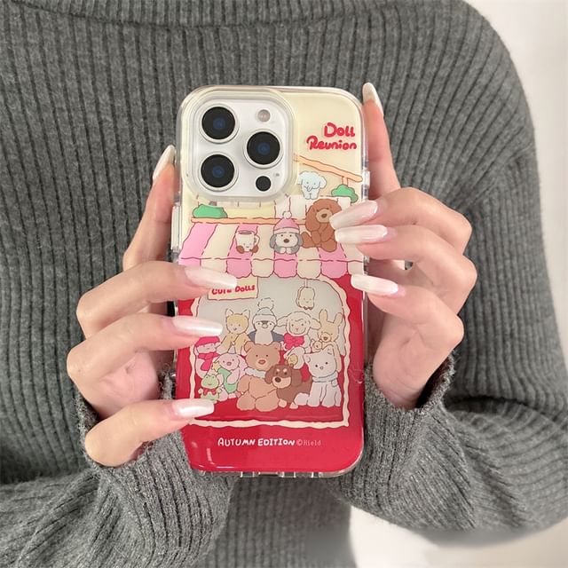 Case Animal Strap Set / Phone