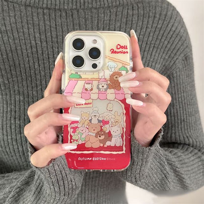Case Animal Strap Set / Phone
