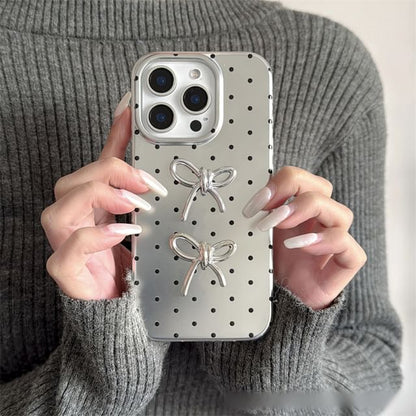 Dot Strap Polka / Set Case Phone Bow