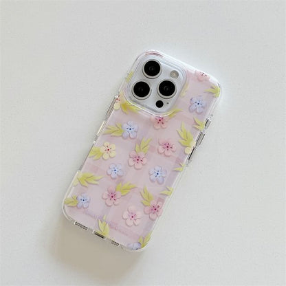 / Floral Strap Set Phone Case