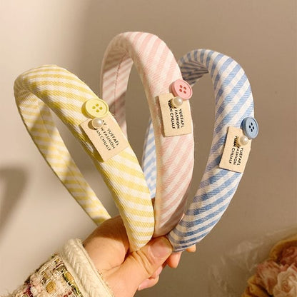 Headband Thick Striped