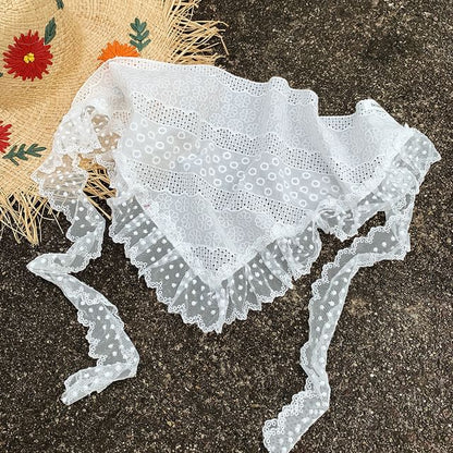 Hat Bonnet Lace
