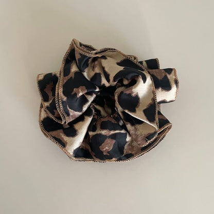 Scrunchie Leopard Print