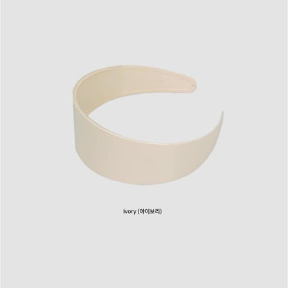Wide Headband Plain