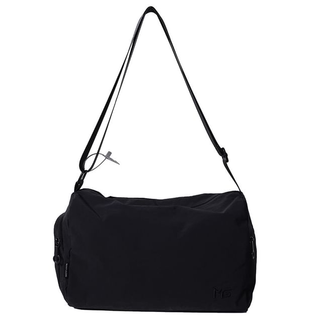 Plain Nylon Shoulder Bag