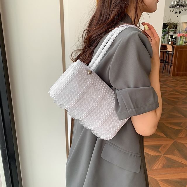 Sequin Beaded Shoulder Bag
