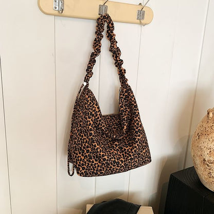 Leopard Print Shoulder Bag