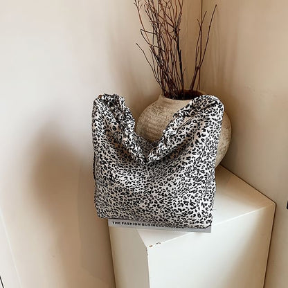 Leopard Print Shoulder Bag