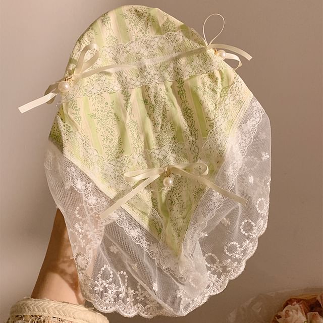 Bow Headband with Headscarf