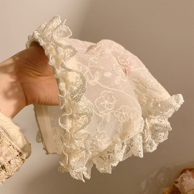 Bow Headband with Headscarf