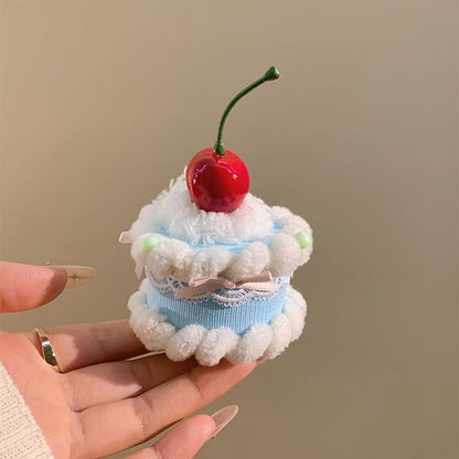 Hair Cake Clip Cherry
