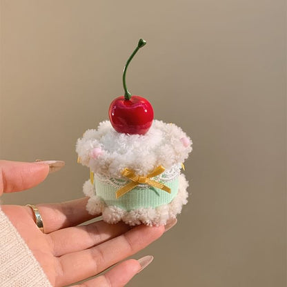 Hair Cake Clip Cherry