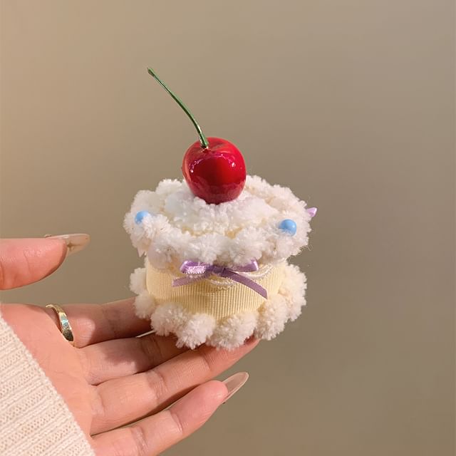 Hair Cake Clip Cherry