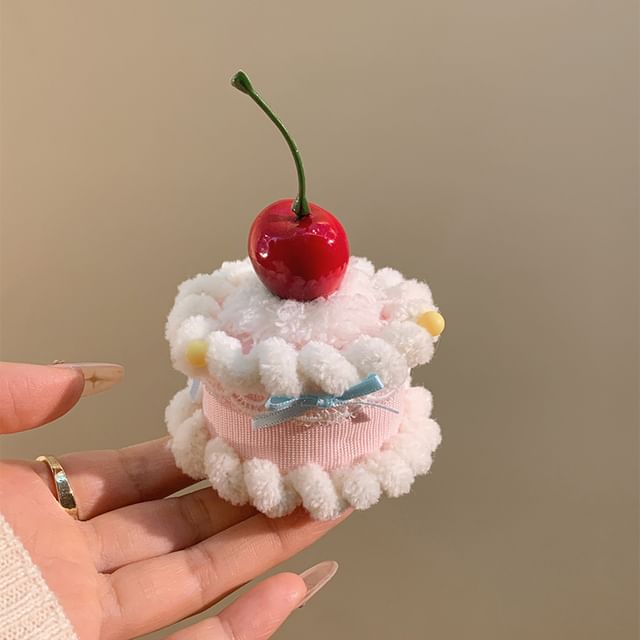 Hair Cake Clip Cherry