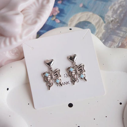 Clip-On Earring Drop / Butterfly