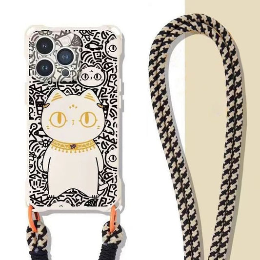 Lanyard Strap Set Cat / Case Phone