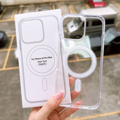 with (Compatible MagSafe) Case Phone Magnetic Transparent