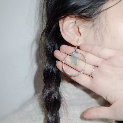 Earring Dangle Star-Shaped