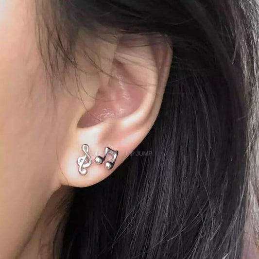 Note Stud Music Earring